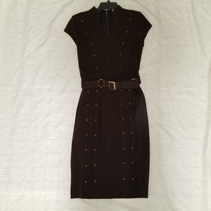 Dark brown dress